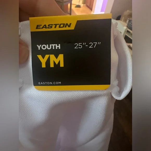 Easton PRO Pull Up Baseball Pant Series | Youth | Full Length | Elastic Bottom - Picture 5 of 8